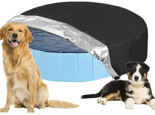Sghtil Abdeckung für Hundepool, Schuppen für Trampolin, wasserdicht, staubdicht, für den Außenbereich, Kinder, Erwachsene, Haustiere, Terrasse, Park, Garten