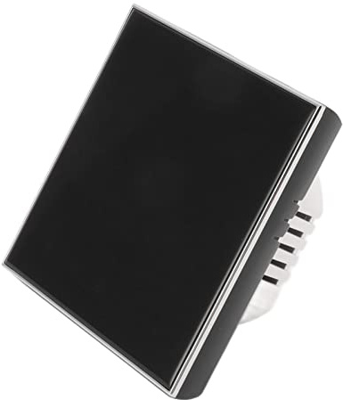 Jeanoko Smart Termostat Energisparande WiFi Pekskärm Färgenhet för Hemkomfort 95V Till 240V ABS