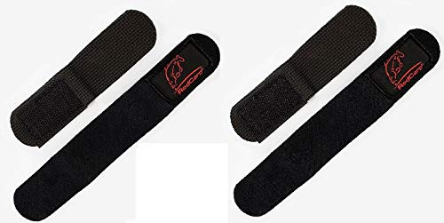 blntackle76 Set Red Carp Neoprene Rutenbänder 4 Stück von Behr + gratis Petri Heil! Aufkleber