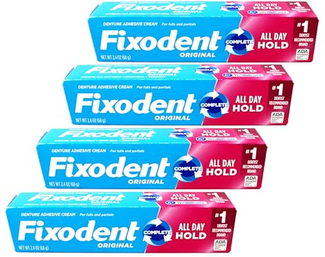 Fixodent 83515968 Denture Adhesive 9.6 oz.