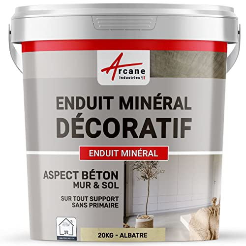 MINERALDEKORPUTZ - Wand- und Bodendekorputz Alabaster - 20 kg