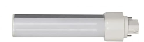 Satco S8534-9 Watt LED PL 2-Pin - 5000K - G24d Base - Type B; Ballast Bypass (10 Pack)
