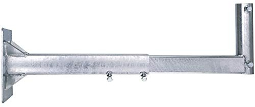 DUR-line WHSF 85cm XL - Stahl Wandhalter feuerverzinkt - SAT Wandhalterung für Satellitenschüssel
