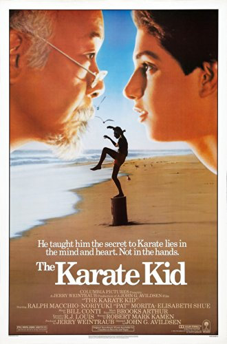 Generic Affiche de film rétro vintage (Le Karaté Kid, A4)