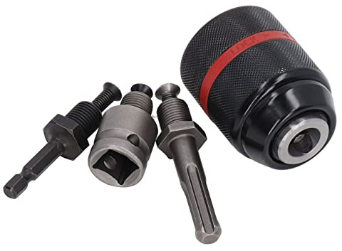 CHICIRIS Bohrfutter Spannzange, Selbstspannendes Bohrfutter Adapter, 1/2 20 UNF Montage, Zubehör, für Elektrowerkzeugteile, Elektrische Handbohrmaschinen, Bohrer, Mehrere Zwecke (Aktualisierung)