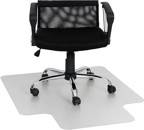 Bodenschutzmatte Office | mit Lippe | für Hartboden | Made in Germany | Verschiedene Größen (75 x 120 cm mit Lippe)