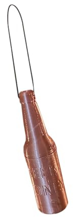 Oshhni Weihnachtsbaum-Hängedekoration 2023, Heimdekoration, Weihnachtsbaumschmuck, Weihnachtsschmuck für den Garten, Flasche