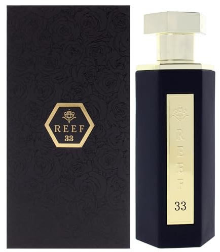 REEF 33 100ml EDP — Saffron, Rosemary & Oud — Unisex Perfume | Oriental Woody Eau de Parfum — Arabian Perfume Spray, Evening & Occasion Wear.