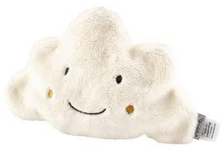 Sterntaler Coussin chauffant pour bébé et enfant, Nuage avec visage brodé, White, Sac, 1 Count, Chaleur apaisante