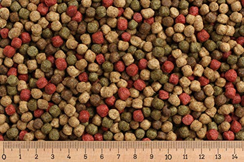 2,99 €/kg - 30 kg Premium Koifutter Japan Mix 6 mm | schwimmendes Pellet in 4 Farben - ab einer Wassertemperatur von 10° C