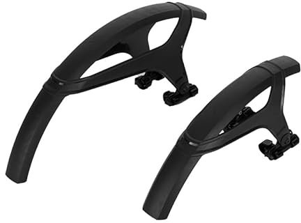 ZEFAL Set Deflector M65 - Set di Due Parafanghi MTB Anteriore e Posteriore 26 a 29 - Leggeri e Resistenti - 590g - Prodotto in Francia