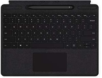 Microsoft Surface Pro X Signature Type Cover Keyboard with Pen - Black - QSW-00003