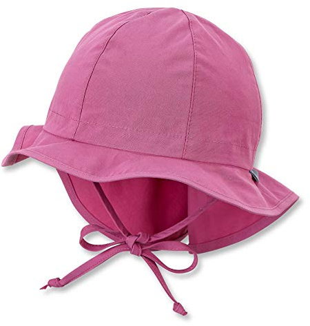 Sterntaler Flapper mit Bindebändern, Nackenschutz und Popeline-Stoff