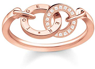 Thomas Sabo Damen-Ring Glam and Soul Rotgold Together TR2141-416-40, Roségold