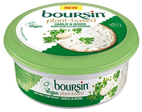 Boursin Plant-Based Garlic & Herbs Cheese 130g