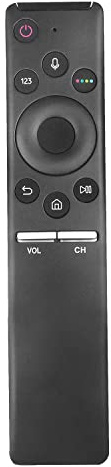 BN59-01274A Röstfjärrkontroll Kompatibel Med Samsung TV QE55Q6F QE55Q6FAMT QE55Q6FGMT QE55Q7F QE65Q6F UE40MU6175 UE40MU6400 UE40MU6405U UE40MU7000U UE75MU6175 Ersättningskontroll