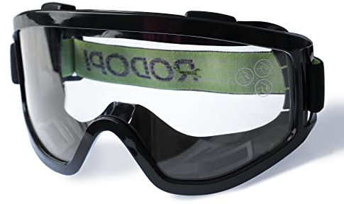 RODOPI Vollsichtschutzbrille DesertRider-X25 Schutzbrille für Brillenträger EN 166 Arbeitsschutzbrille Anti Fog für Baustelle Labor Sicherheitsbrille (24 Brillen)