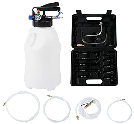 XTevu 10L pneumatischer Automatikgetriebe-Ölfüllspender, Getriebeöl, Flüssigkeitswechsel-Werkzeugsatz, pneumatischer Flüssigkeitsabsauger, Spender-Set, Nachfüll-Werkzeugsatz