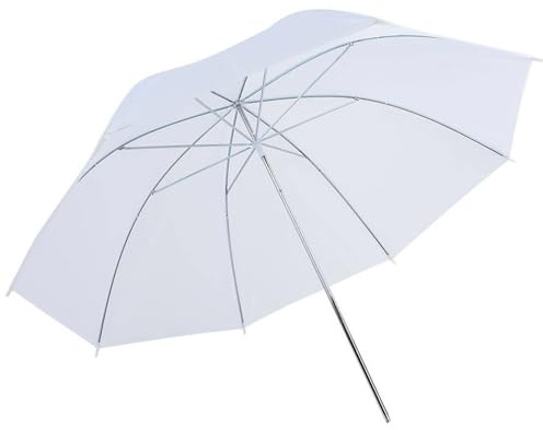 Andoer 50cm/20 Inch Photography Light Reflector Umbrella White Soft Studio Umbrella for Photography Lighting Diffuser Accessory