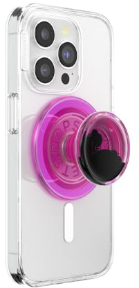 PopSockets Phone Grip for MagSafe, Secure Magnetic Phone Grip & Stand, Hands-Free Kickstand, Wireless Charging Compatible - Tidepool Lava Lamp Absinthe