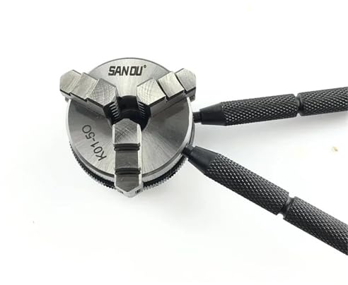 Portabrocas de torno de 50MM Mini Portabrocas de torno de madera K01-50 Portabrocas autocentrante de torno