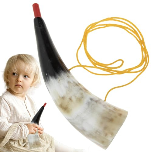 Bull Horn Outdoor – Trompetenspielzeug für lustige Musikinstrumente, Hersteller von langlebigem Klang, einfaches Spielgerät | Zubehör Unterhaltung für Lernende Spiele Party der Gruppen SC