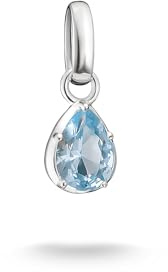 THOMAS SABO Connect Charm Pendant Birthstone Collection made of 925 sterling silver