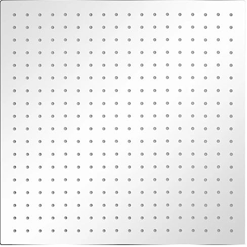 Lumanois Testa Doccia a Pioggia in Acciaio Inossidabile 50x50cm Quadrata, Componenti Doccia,Soffioni Doccia, 3.57kg-142163