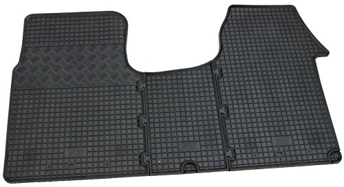 AD Tuning RI902198 Gummifußmatten Set, 3-teilig, Gummi Fußmatten