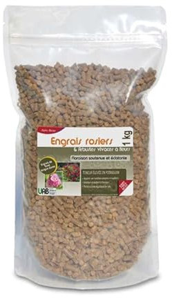 Engrais rosiers et arbustes à fleurs - Agro Sens - Sachet 1 kg