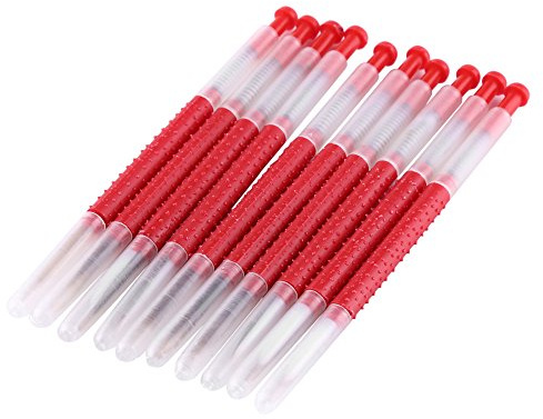 10pcs Apicoltura Innesto in Movimento Strumento per Innesto Regina, Strumento per Innesto Cinese Coglilarva Vernice Api Regine Strumento per Ago Testa di Corno di Bue Spostare