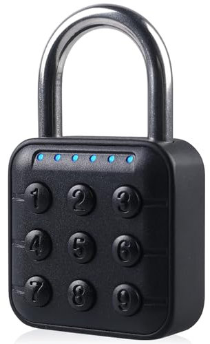 Lucchetto a combinazione pesante a 6 cifre, impermeabile, serratura a combinazione per armadietto, in lega di zinco con codice numerico, ad alta sicurezza, serratura per armadietto, scuola, palestra,