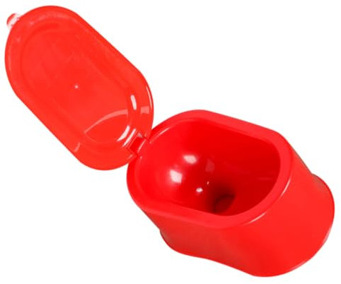 IWOWHERO Bau Urinal Pvc Sitztoilette Dicker Kunststoff Tragbare Toilettenstühle Baustelle Provisorische Campingtoilette Für Erwachsene Und Wandern