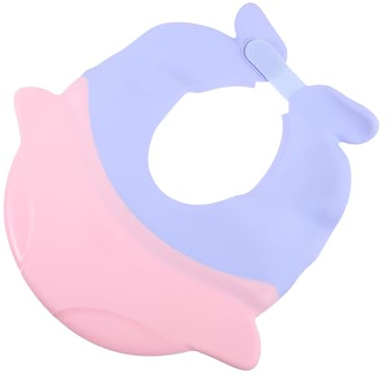 Toyvian Badehut Für Junge Mädchen Wasserdichtes Visier Sichere Duschhaube Verstellbare Babyhaube Schützende Badekappe
