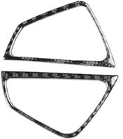 Zentrale Dashboard Dekoration Für Benz GLE W167 2019-2024 Carbon Fiber Dashboard Anti-Beschlag Air Vent Outlet Panel Abdeckung Trim Auto Innen Aufkleber Fenster Schalter Trim Aufkleber(Black right)