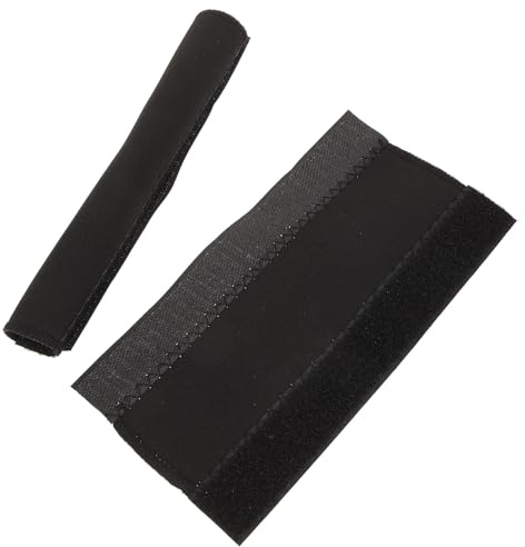 GARVALON 2Pcs Bike Frame Chain Guards Protector Cycling Chain Cover Wrap for Mountain Road Folding Bikes Environmental Material Practical