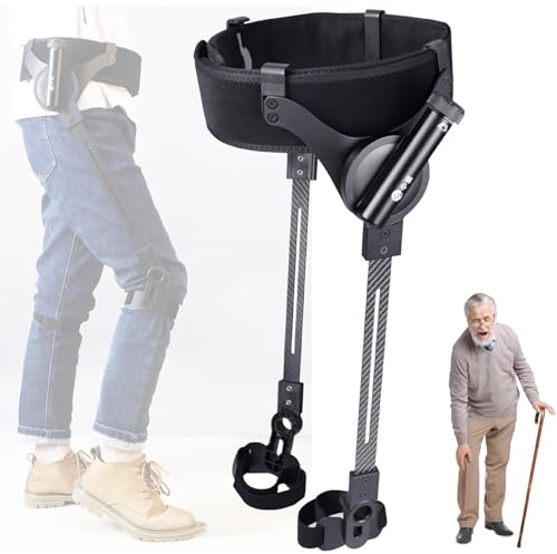 Exoskeleton gånghjälp för stroke hemiplegi rehabilitering med justerbart gaitstöd för daglig rörlighet