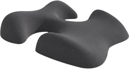 DEVNWIGMO Massage Cushion Massage Table Breast Support Chest Pillow Prone Memory Foam Material Design Suitable for Beauty Salons Relaxation, Dark Gray