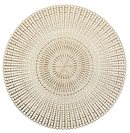 Zeller 26818 Platzset, PVC, Gold, 41 cm