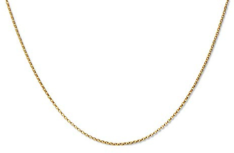 LillyMarie Hochwertige Flexibel Verstellbare Ankerkette Aus 333 Gold