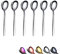 Berglander Cucchiaini caffe 6 pezzi, acciaio inossidabile 16 cm Cucchiaino lucido, design moderno Cucchiaino da dessert piccolo, facile da pulire, lavabile in lavastoviglie.