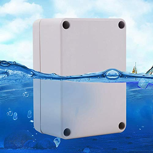IP65 Wasserdicht Abzweigdose, ß Aufputz Abzweigkasten Kunststoffgehäuse Externer Elektroanschlusskasten, für Außenelektrik Kommunikation Schaltkästen Schaltschränke(100x68x50mm)