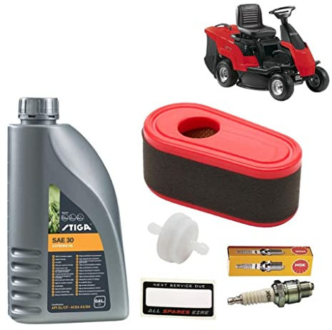 Duromek Supply - Ride On Mower Service Kit inc Air, Oil, Fuel Filters Compatible with Mountfield 827M 827H Fitted with ST250/TRE224 Engines