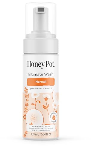 Foaming Wash, Normal, 5.51 fl oz (163 ml), The Honey Pot Company