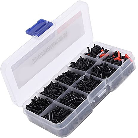 RiToEasysports Badminton Grommets Set, Bucket Badminton String Protector with Racquet Eyelets Bucket String Protector Stringing Tools Grommet Badminton