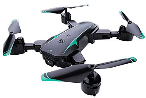 Avión no tripulado aéreo con cámara 4k, Quadcopter UAV con Video de cámara de imágenes térmicas Gimbal de 3 Ejes 34 Minutos de Tiempo de Vuelo, función de Sensor de Gravedad, despegue/Tierra con una