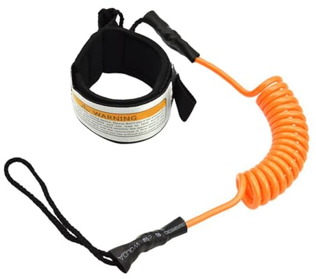 Bvizyelck Surfboard Leash - Leash Für Stand Up Paddling Board Surfboard Leash Fußschlaufe Paddle Board Fußseil Surf Traktion Seil Zubehör Surf Sups Board Leine Knöchelriemen Für Stand Up Paddle Board