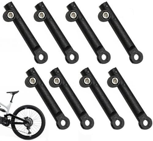Pasbuteiy 8 Stück Fahrrad Schutzblech Halterung, Edelstahl Gabelhalterung Adapter, Schutzblechverlängerung Mit Verstellbarer Länge Für Jugendliche Und Erwachsene, Radsportliebhaber, Roller
