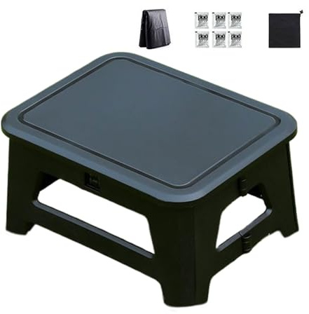 Tragbare Campingtoilette, faltbarer Toilettensitz für Wandern, Bootfahren, Trekking, Zelt, Dusche, Wohnmobil, Reisen, Auto – kompakte und praktische Outdoor-Toilettenlösung