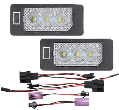 Luci Targa Compatibile Con A1 8X 2010-2025 Per A3 8V 2013-2025 Luci Targa Nessun Errore Luce Targa Automobilistica 8T0943021 4G0943021